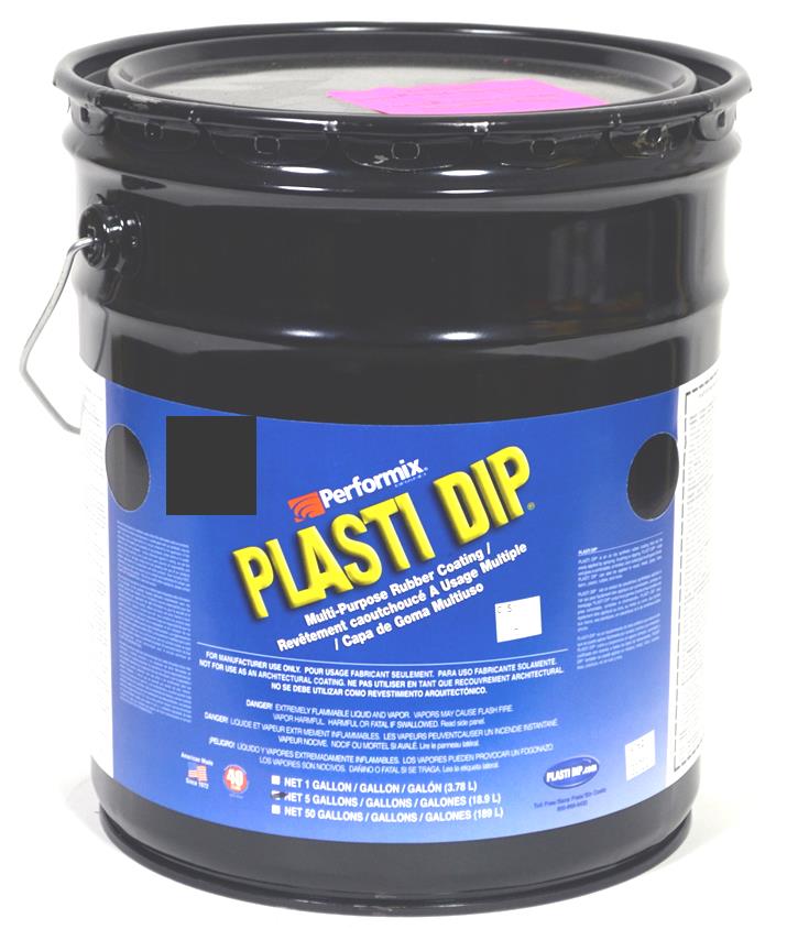 Black Plasti Dip UV 18.9 Ltr